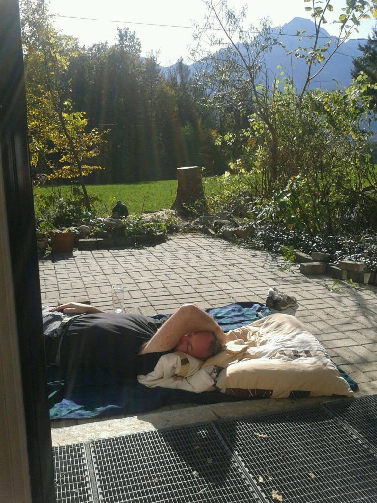 Enjoying the view from my home